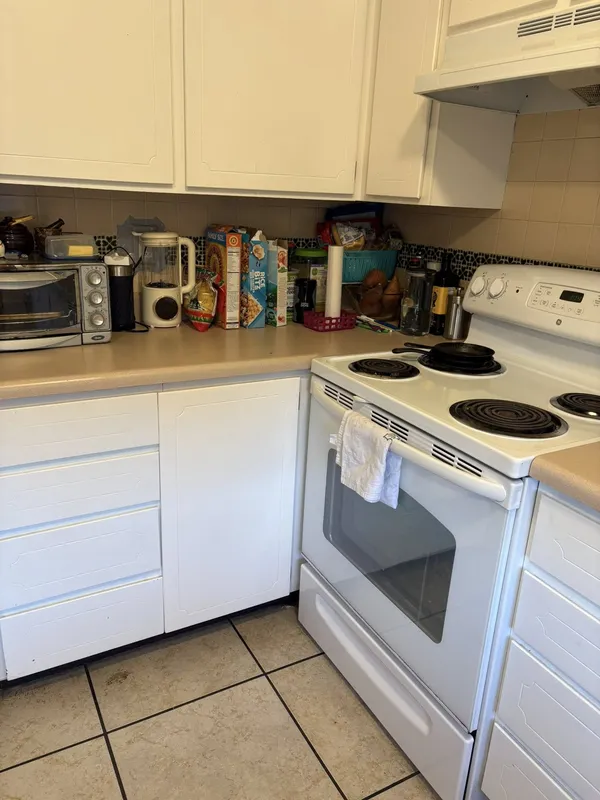 Kitchen after cleaning