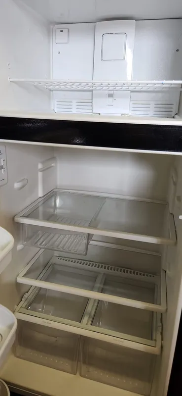 Refrigerator after cleaning